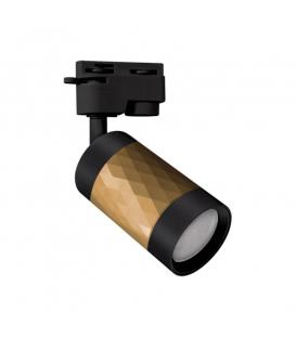 Stromschienenleuchte PIANO TRA GU10 gold schwarz