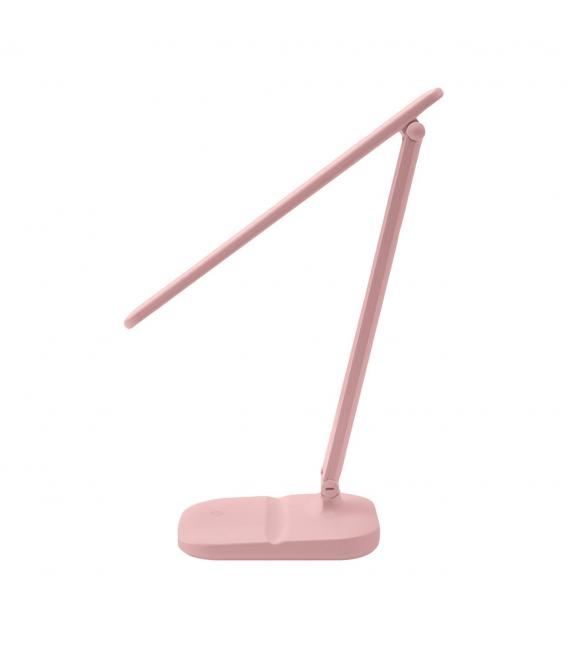 ZET Lampe de bureau LED rose - Luminosité réglable, contrôle tactile des couleurs – Photo