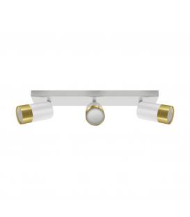 PUZON SPT GU10 3L blanco / dorado