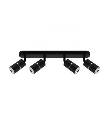 DIOR SPT GU10 4L nero cromo apparecchio da soffitto 13646-38251