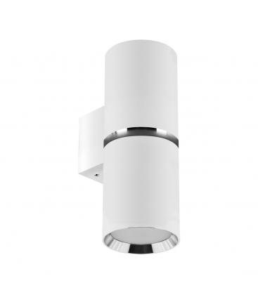 Dior WLL 2XGU10 White Chrome Up Down Luminaire 13649-38255