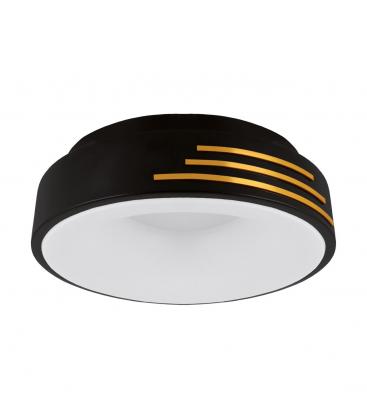 Ceiling LED Luminaire LIBRUS C 24W NW Black Gold 13651-38257