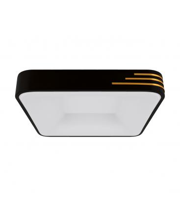 Luminaria LED de techo LIBRUS D 24W NW Negro Oro 13652-38258