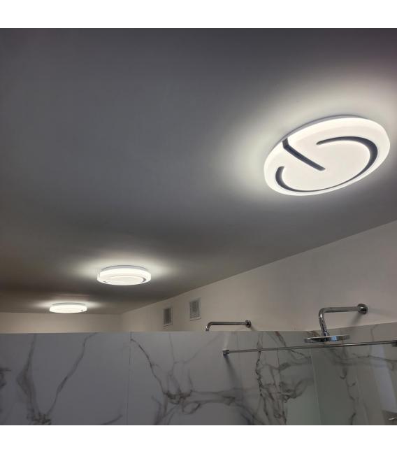 Ceiling LED luminaire LIBRUS C 24W NW - black / gold, neutral white light – photo