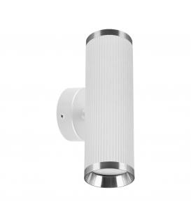 FRIDA WLL 2XGU10 blanc / chrome - éclairage vers le haut et vers le bas