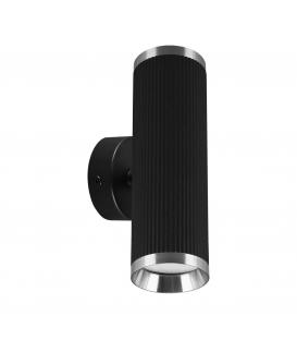 FRIDA WLL 2XGU10 negro / cromo - luz ascendente y descendente