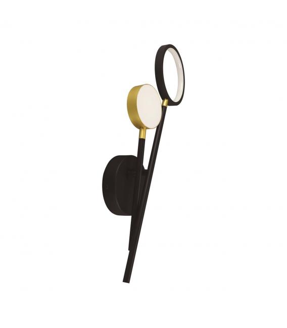 Wand-LED-Leuchte OMEGA LED V 10W schwarz / gold NW – foto