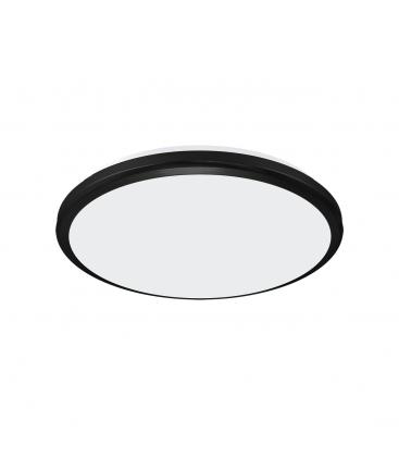 LED-Deckenleuchte PLANAR 18W NW Schwarz Außenfassadenbeleuchtung 13705-38379