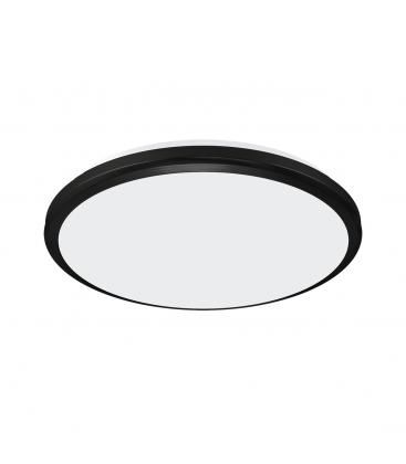 Plafonnier LED PLANAR 24W NW Noir Luminaires de façade extérieurs 13707-38383