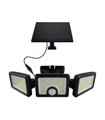 Solar LED spotlight with motion sensor SALEM 5W CW 13721-38396