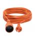 Garden extension cord BRUM 1 20m 2x1mm, 10A - orange 13746-38423