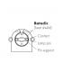 Fassung G13 Rotoclic Einbaufassung 47506 13757-38448