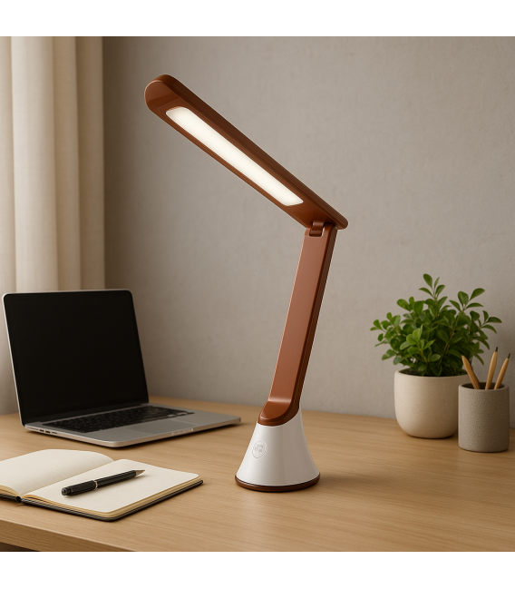 GIBON Lampe de bureau LED - Luminosité réglable et lumière blanche – Photo