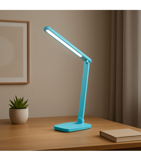 ZET Lampe de bureau à LED vertes - Luminosité réglable, contrôle tactile des couleurs – Photo