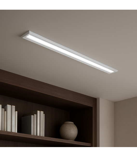 Linear LED Luminaire MATYLDA 18W NW Silver - LED Cabinet – photo