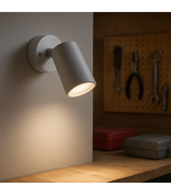 DARIA SPT GU10 Luminaria blanca - Solución de iluminación elegante – foto