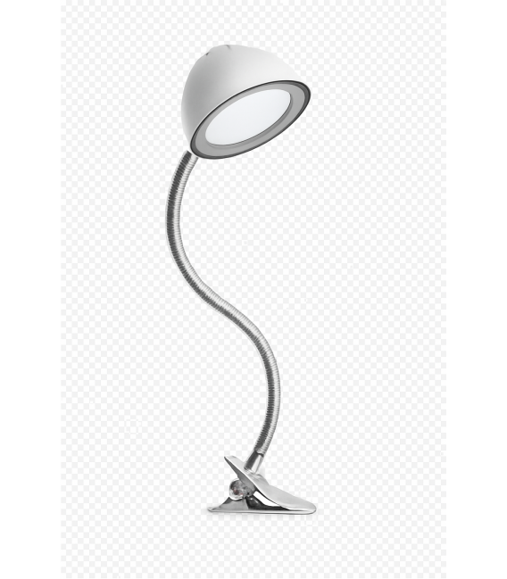 RONI Flex Lampe de bureau LED à pince - Blanc – Photo