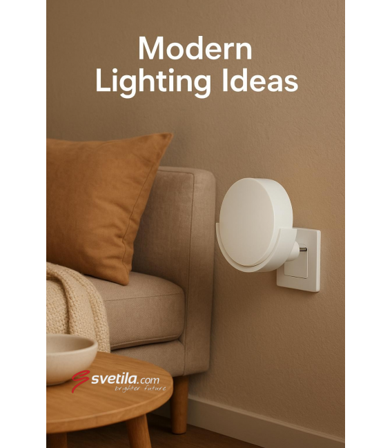 BEZA 1W C Nočna LED svetilka - osvetli vaš prostor – fotografija