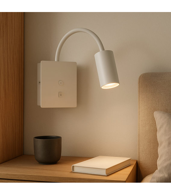 TELO WLL Luminaire LED GU10 blanc Téléphone avec tablette USB – Photo