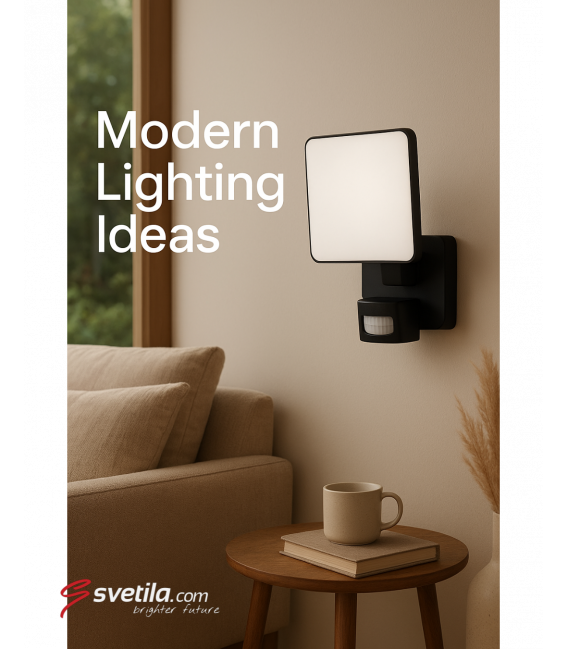 Spot LED BRYZA S 15W noir NW – Photo