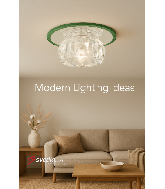 Apparecchio da incasso in cristallo MIRA C G4 clear (HL801) – Foto