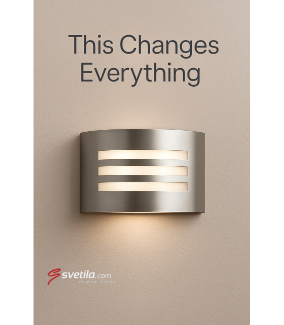 Stropna svetilka MANGO-2 HL238 15W - Zunanja fasadna – fotografija