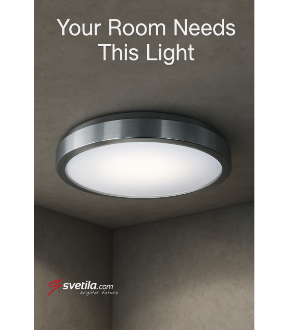 Apparecchio LED da soffitto ALEX C 12W NW - Resistente all'acqua IP44 – Foto