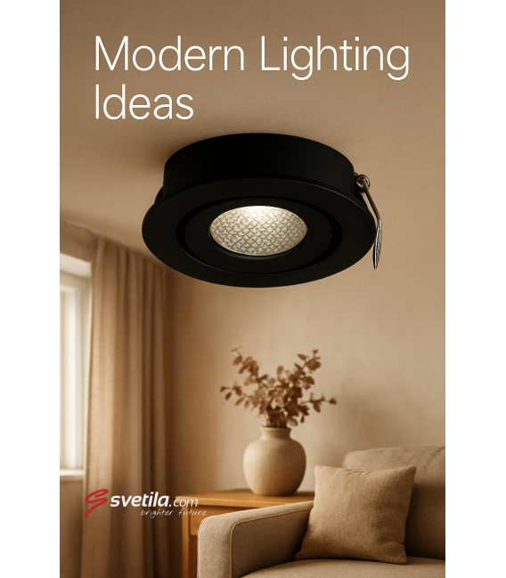 MATI C 1.5W NW LED Recessed Light Decorative Black – photo