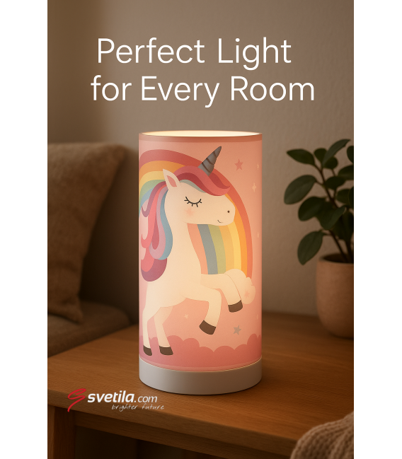 Unicorn MILA LED 3W Gros - Lámpara de mesa única – foto