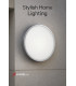 LED PLANAR 36W NW argenté, étanche à la poussière et à l'eau 12758-38632
