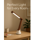 LED GIBON white / brown, brightness & white light adjustable 13567-38656