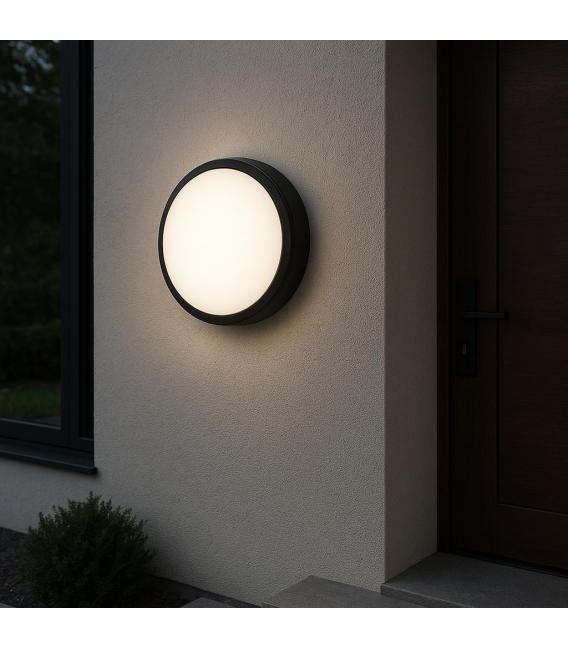 Apparecchio LED a soffitto PLANAR 18W NW Nero - Illuminazione per facciate esterne – Foto