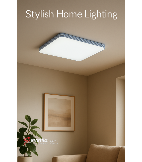 Stropna LED svetilka ADIS D Slim 28W NW IP44 - odporna na vodo – fotografija