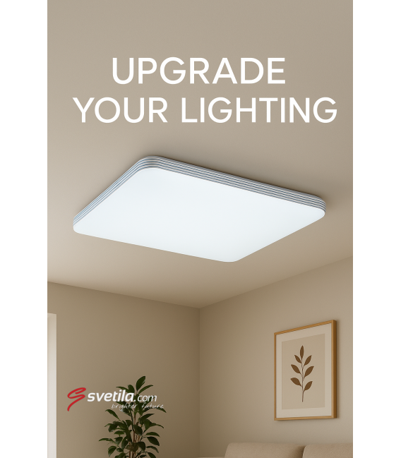 Apparecchio LED da soffitto ADIS D Slim 28W NW IP44 - Resistente all'acqua – Foto