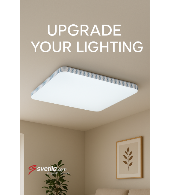 Ceiling LED Luminaire ADIS D Slim 28W NW IP44 - Water-Resistant – photo