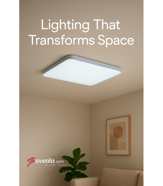 Stropna LED svetilka ADIS D Slim 28W NW IP44 - odporna na vodo – fotografija