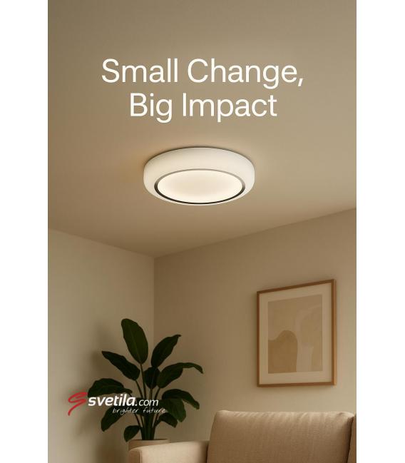 Wasserdichte LED-Deckenleuchte - RINGE 24W NW – foto