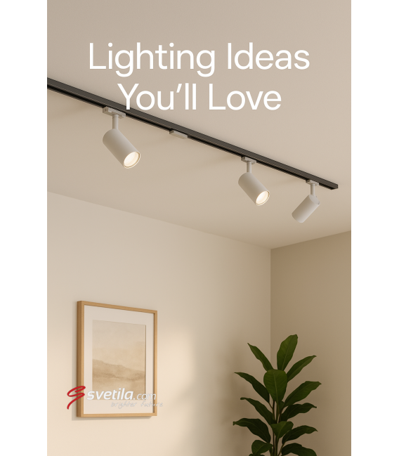 Silver CONNECTOR I - Premium Track System Luminaire – photo