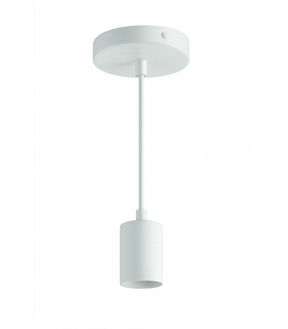 Pendant Luminaire UNO E27 CLG White 220V, 60W, Modern Design – photo