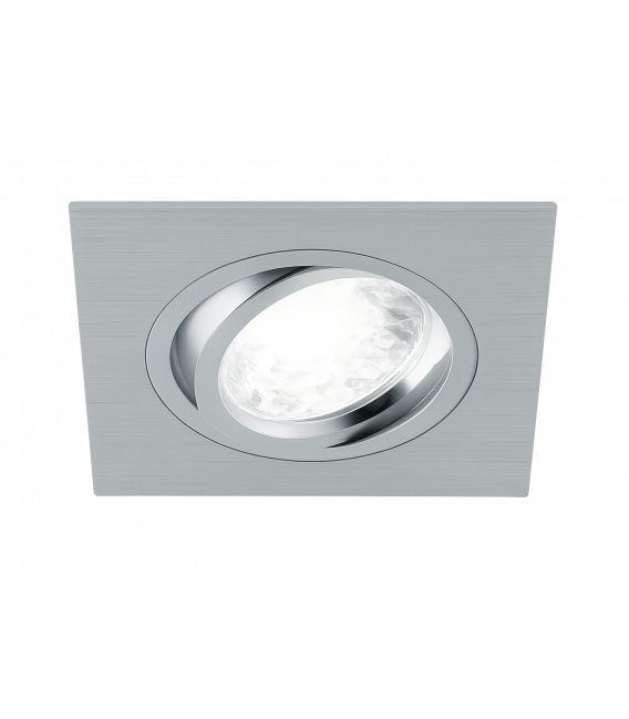 ALUM D GU10 Argent Plafonnier encastré Elegant Design – Photo