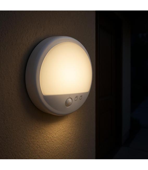 Plafón LED con sensor de movimiento 15W NW – foto