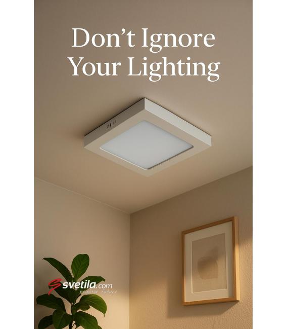 Apparecchio LED a soffitto MARTIN D 6W NW - Bianco – Foto