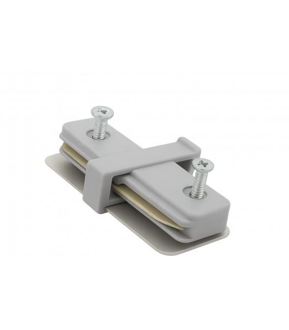 srebrna CONNECTOR I - Premium Track System svetilka – fotografija