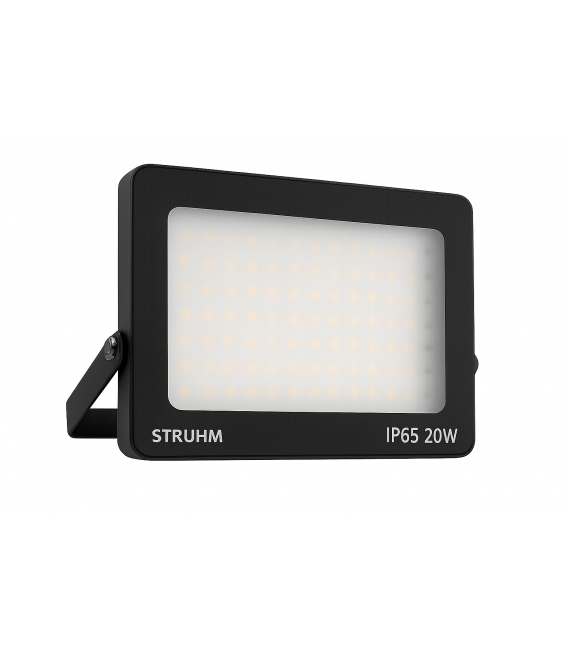 Proiettore LED RGBW nero da 20W - Tablet Design – Foto