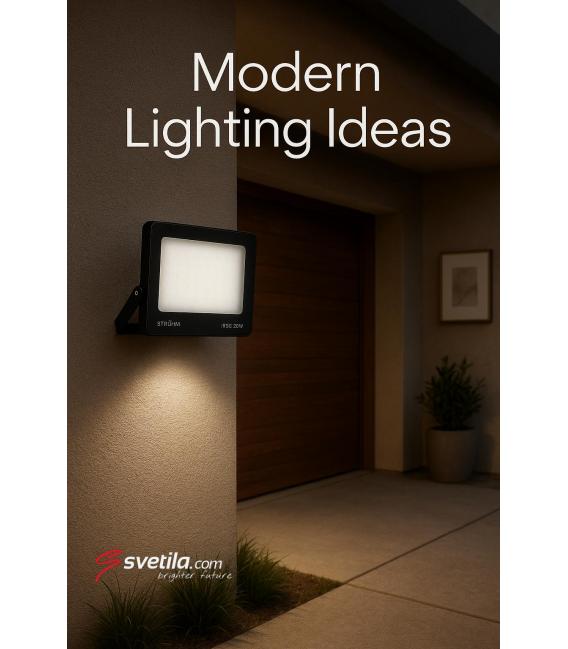 20W Black RGBW LED Floodlight - Tablet Design – photo