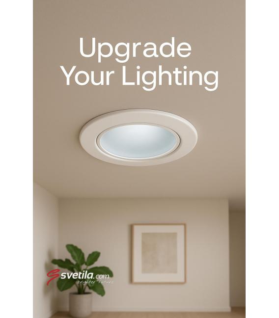 Water-Resistant Recessed Luminaire VIKI C GU10 White - Ceiling Luminaires – photo