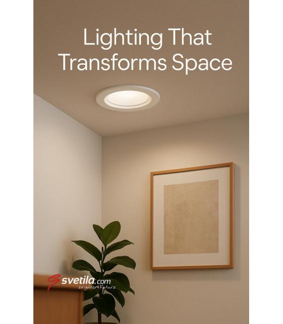 Wasserdichte Einbauleuchte VIKI C GU10 Weiß - Deckenleuchten – foto