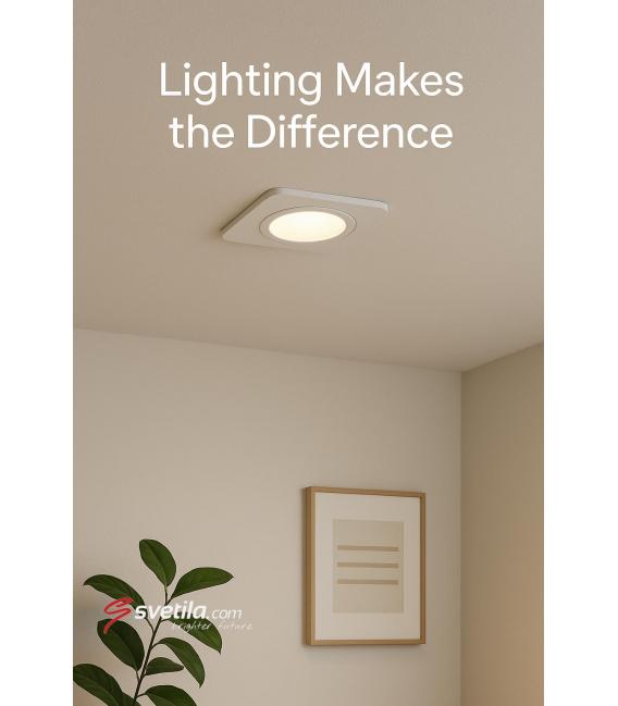 GOTI D 5W NW LED Downlight Vgradna svetilka – fotografija