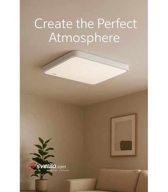 Ceiling LED Luminaire SOLA D Slim 28W NW - Water-Resistant – photo