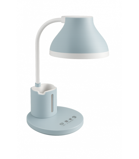 DEBRA LED-Schreibtischlampe - einstellbare blaue und weiße Helligkeit – foto